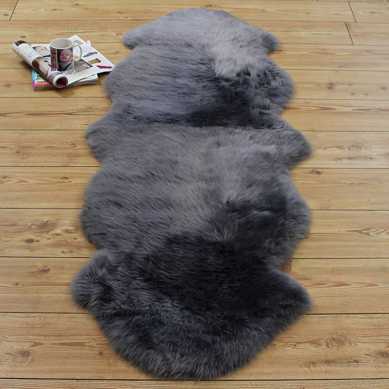 Woolmark Sheepskin Rug Grey