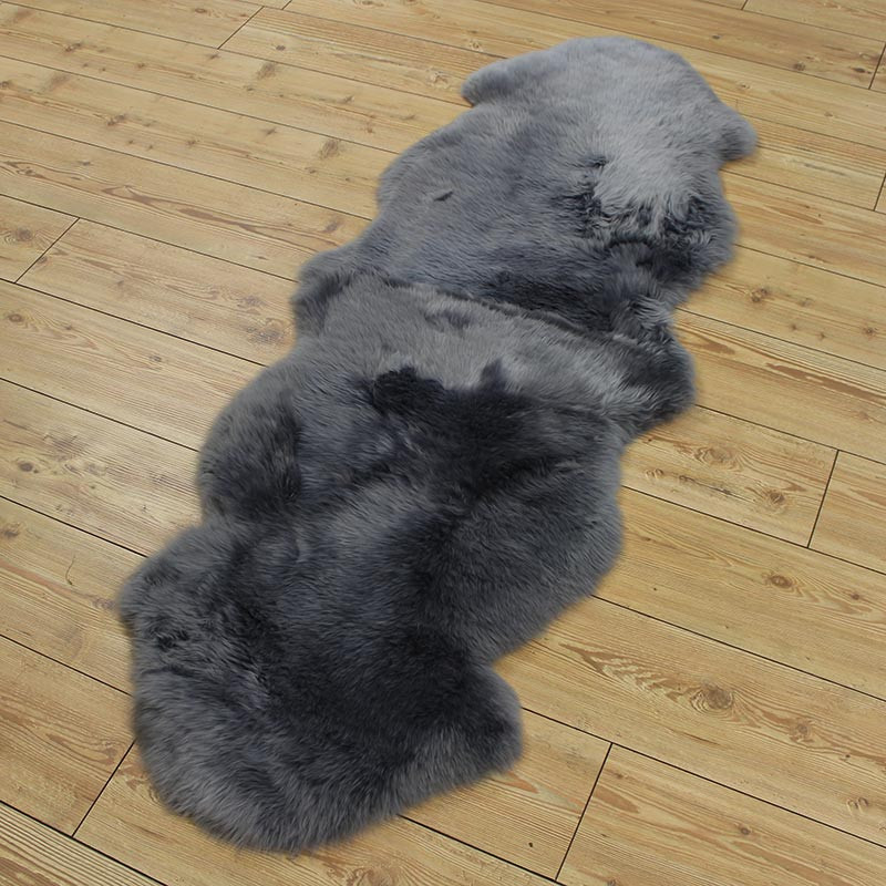 Woolmark Sheepskin Rug Grey