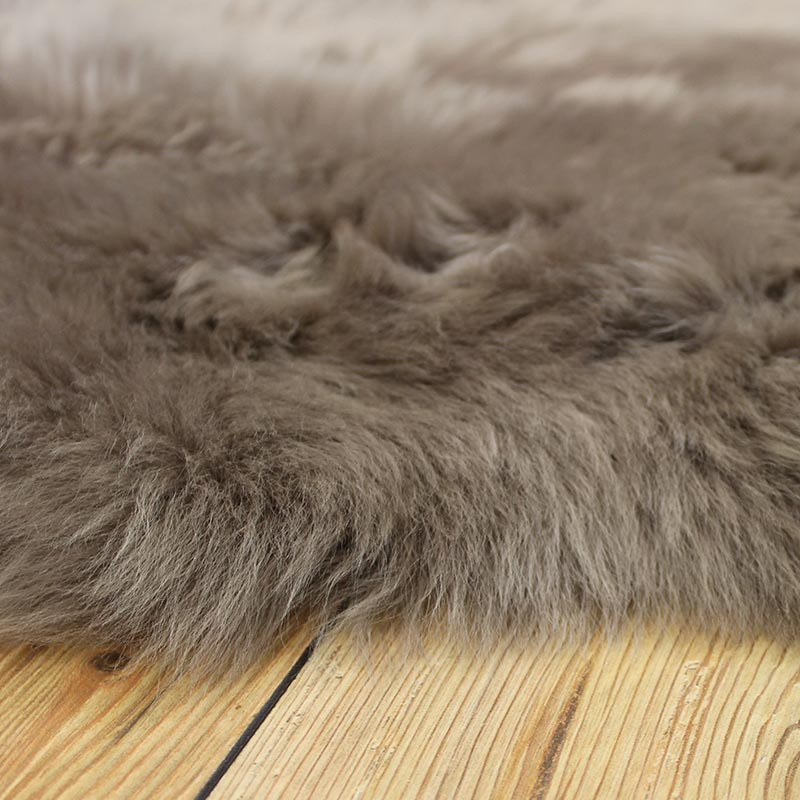 Woolmark Sheepskin Rug Mink