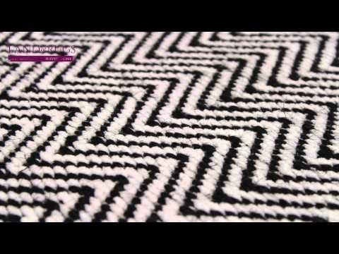 Ives Black White Rugs