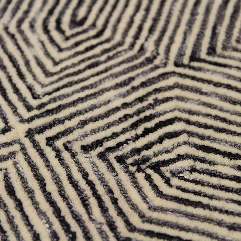 Black White Camden Rugs