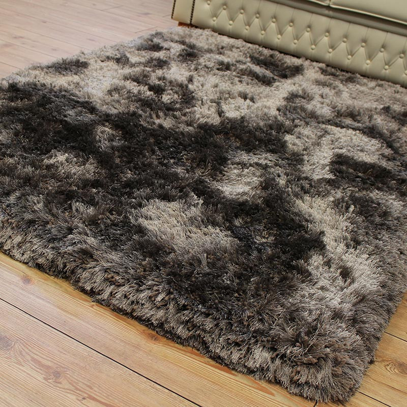 Ultra Thick Plush Shaggy Rug Zinc Grey