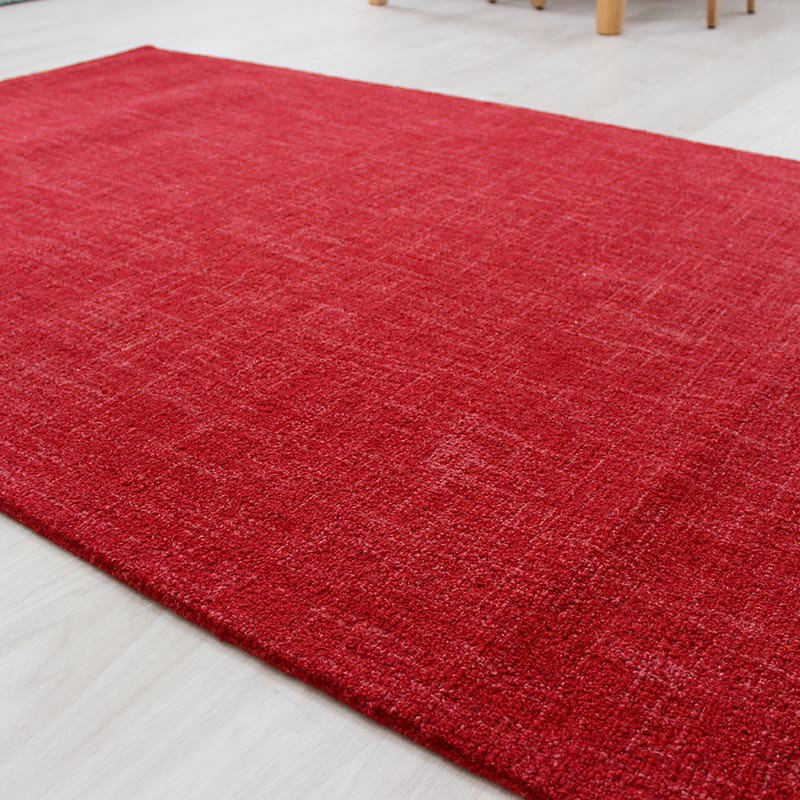 Tweed Rugs Berry Colour