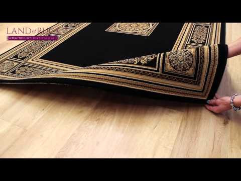 Classic Black Davinci Rug