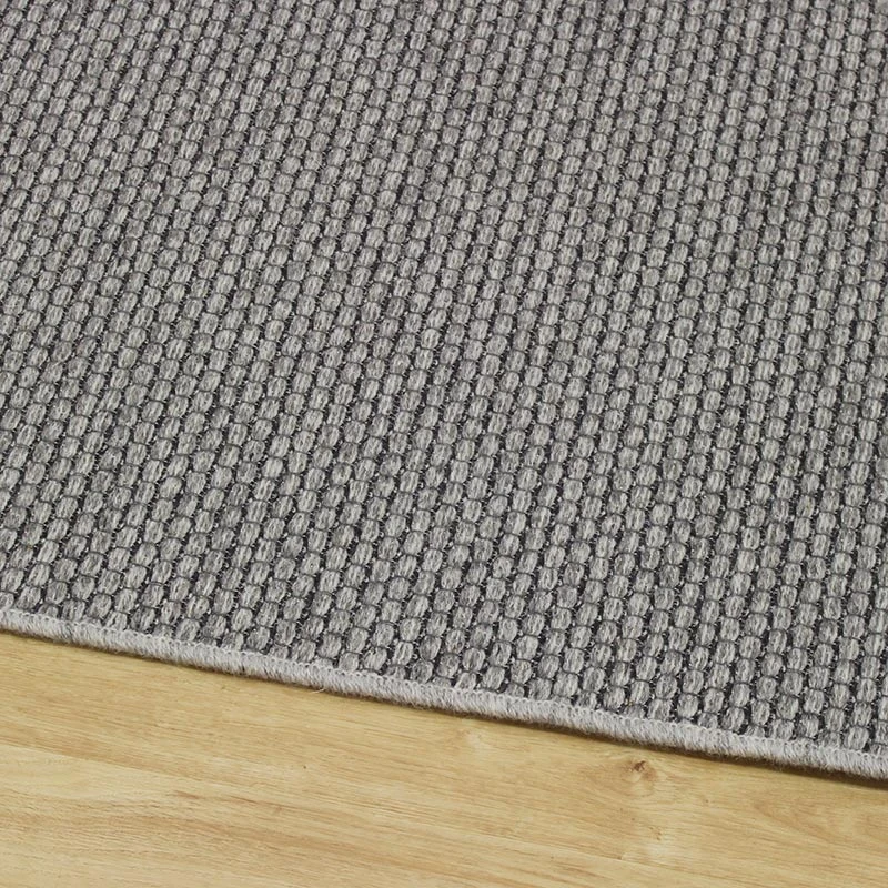 High Line Woolen Rug 3005 Light Grey