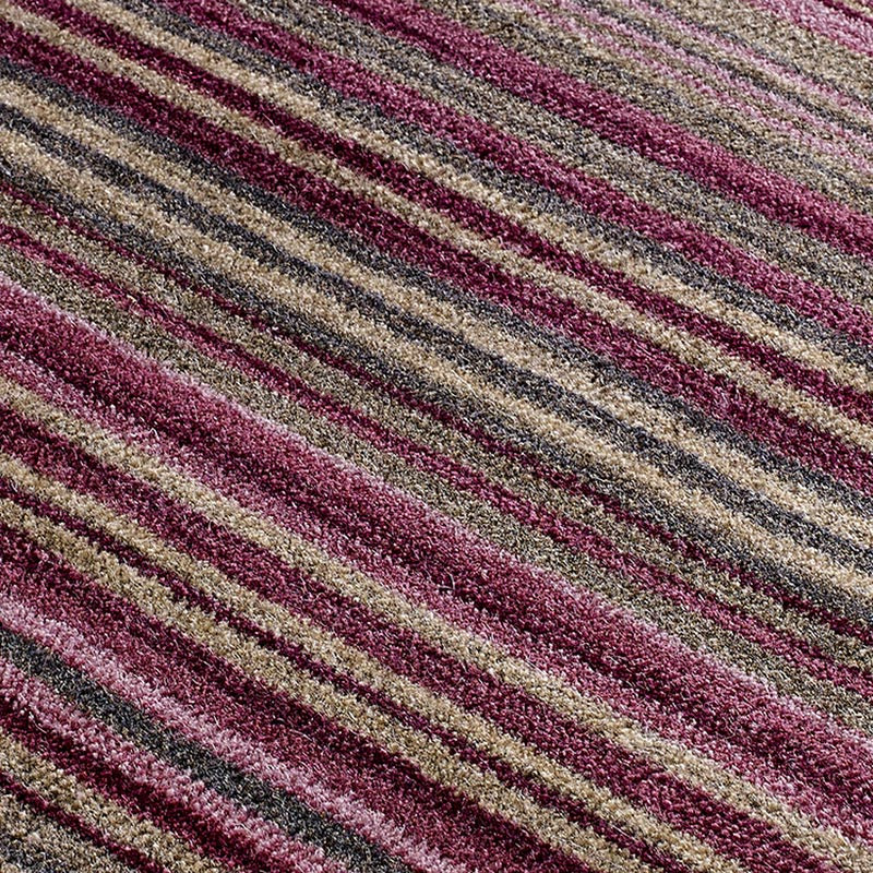 Carter Rug Berry Stripe