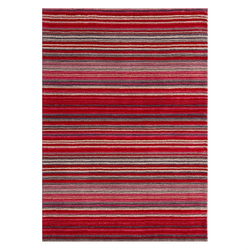 Carter Rug Red Stripe