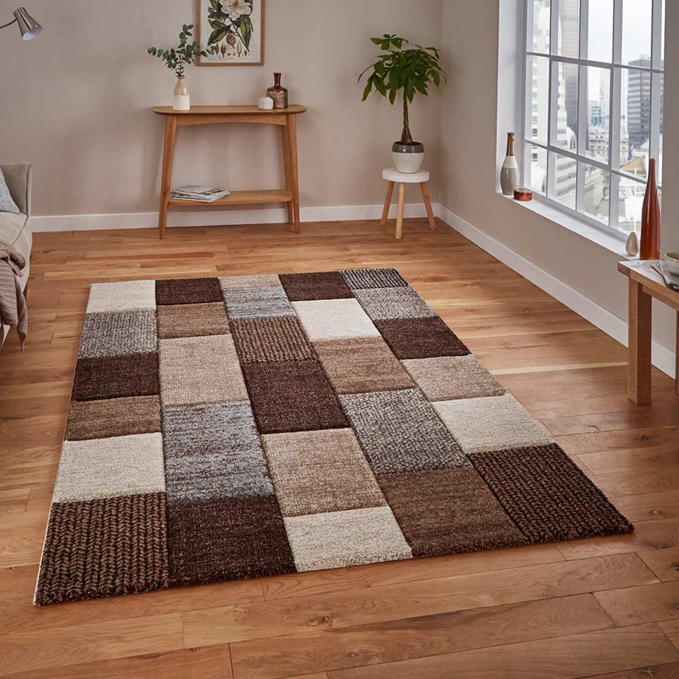 Brooklyn Rug 21830 Beige Brown Grey