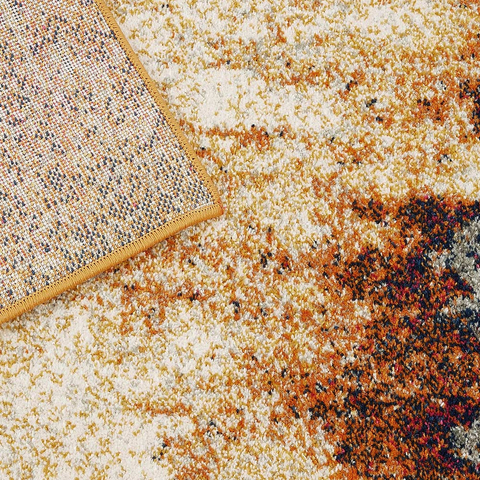 Nova Rug NV04 Distressed Orange