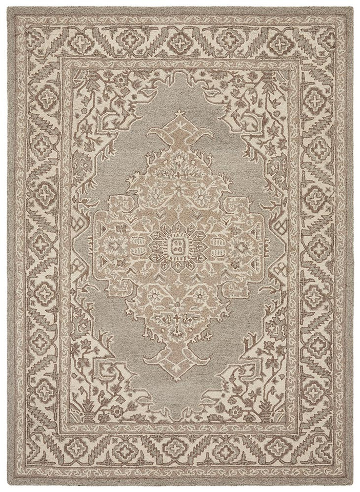 Bronte Traditional Indian Rug Natural