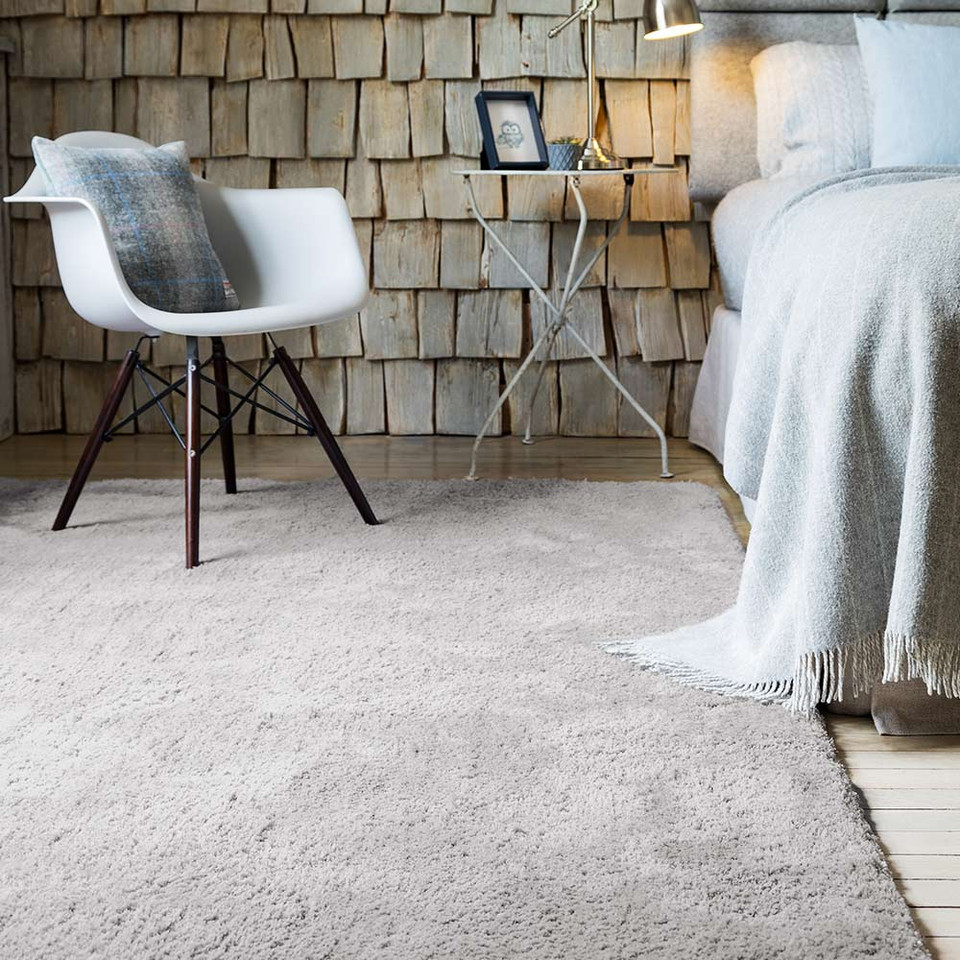 Lulu Soft Touch Rug Silver