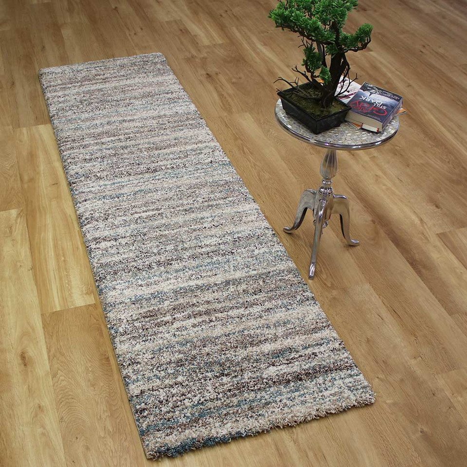 Mehari Rug Brown Blue Beige 94 6959