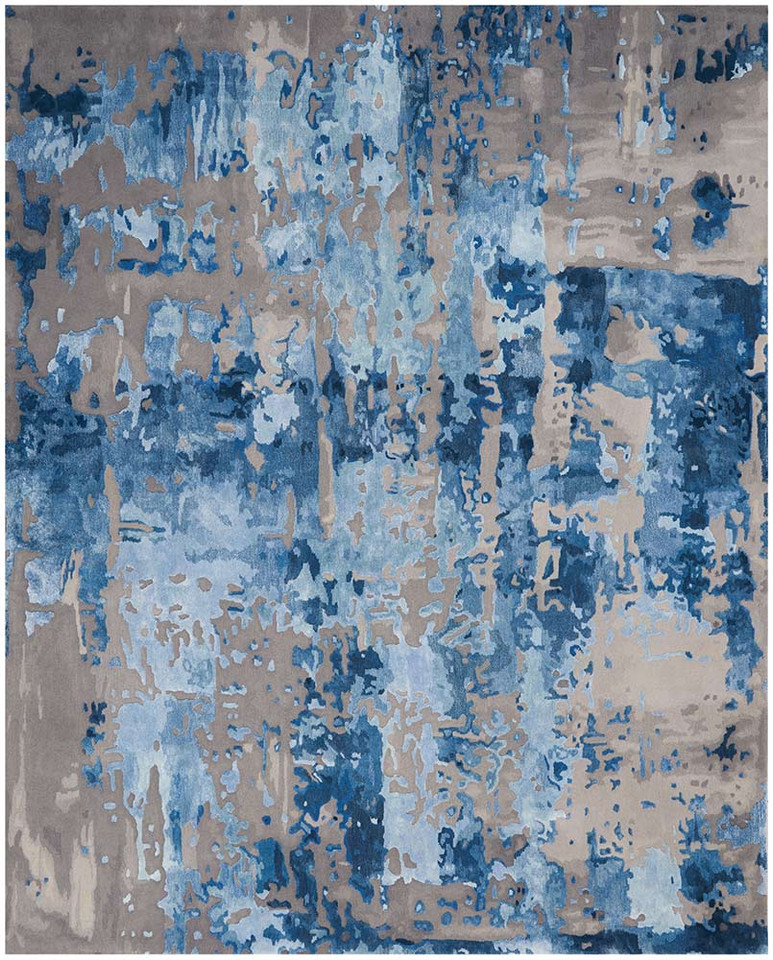 Prismatic Rug PRS10 Blue Grey