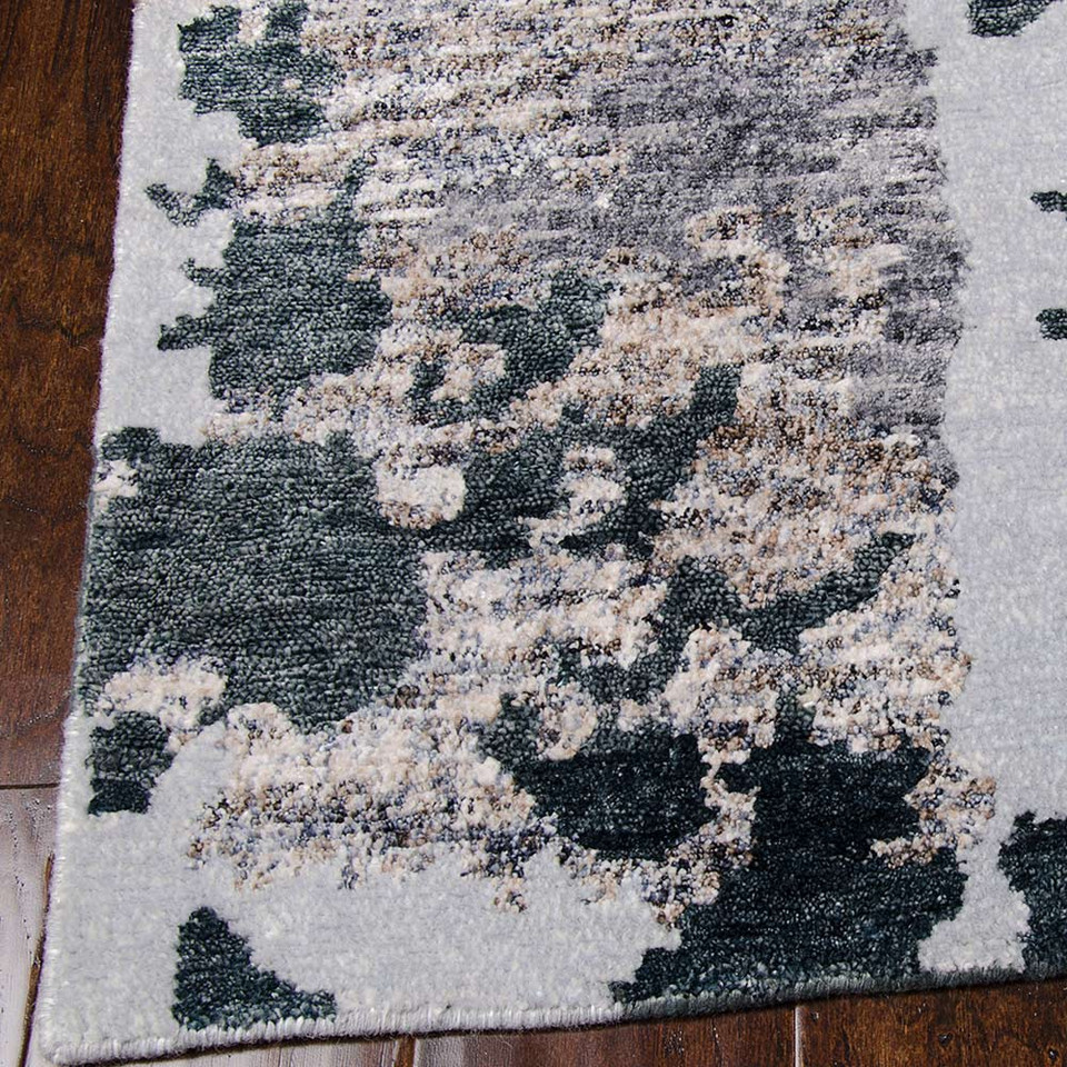 Silk Shadows Rug SHA16 Silver Grey