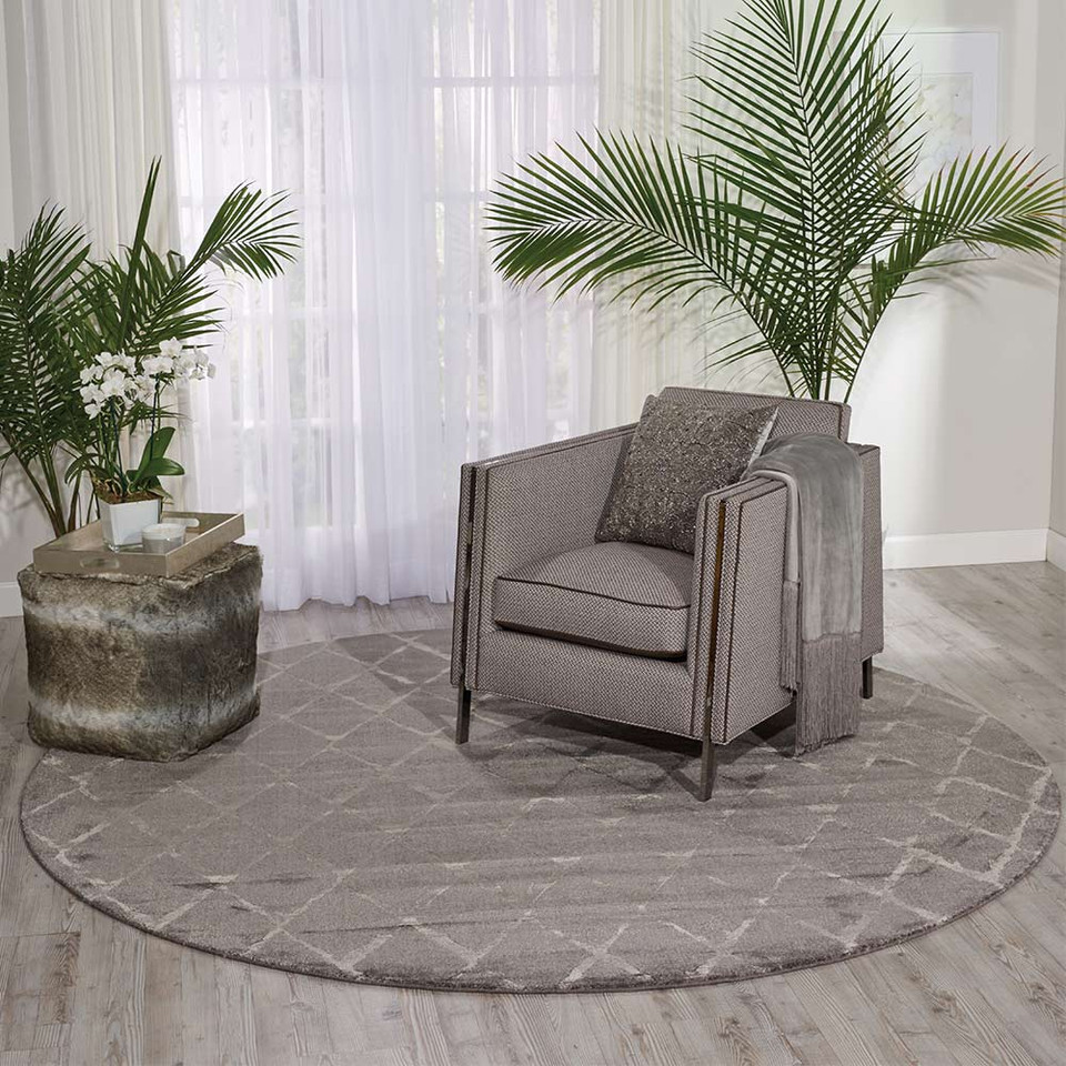 Grey Twilight Rug Diamonds TWI15