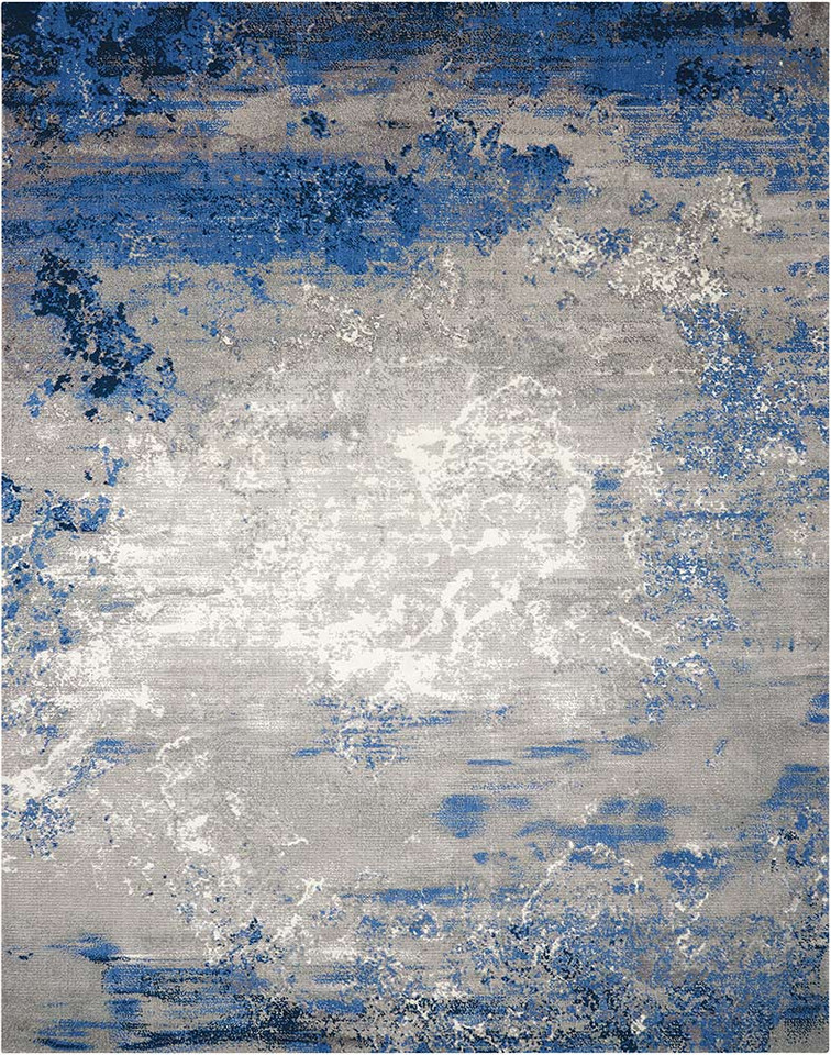 Blue Grey Twilight Rug Windswept Sky TWI22