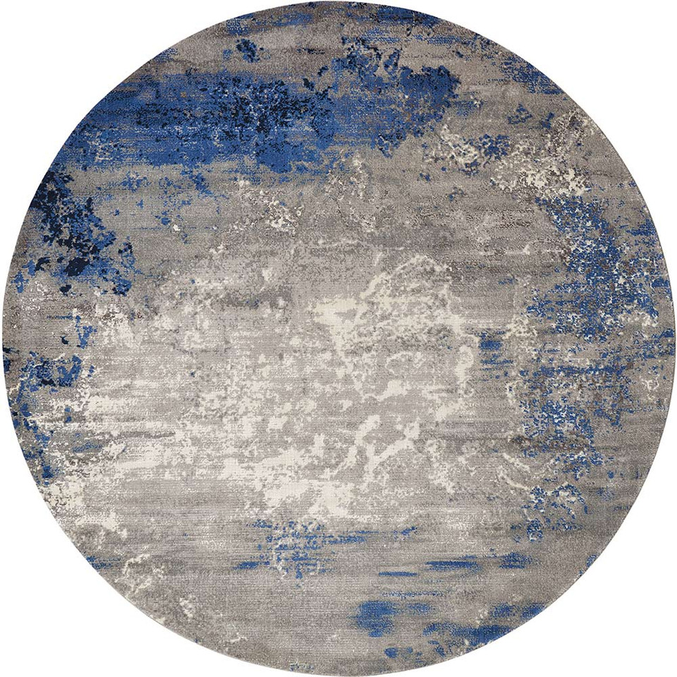 Blue Grey Twilight Rug Windswept Sky TWI22