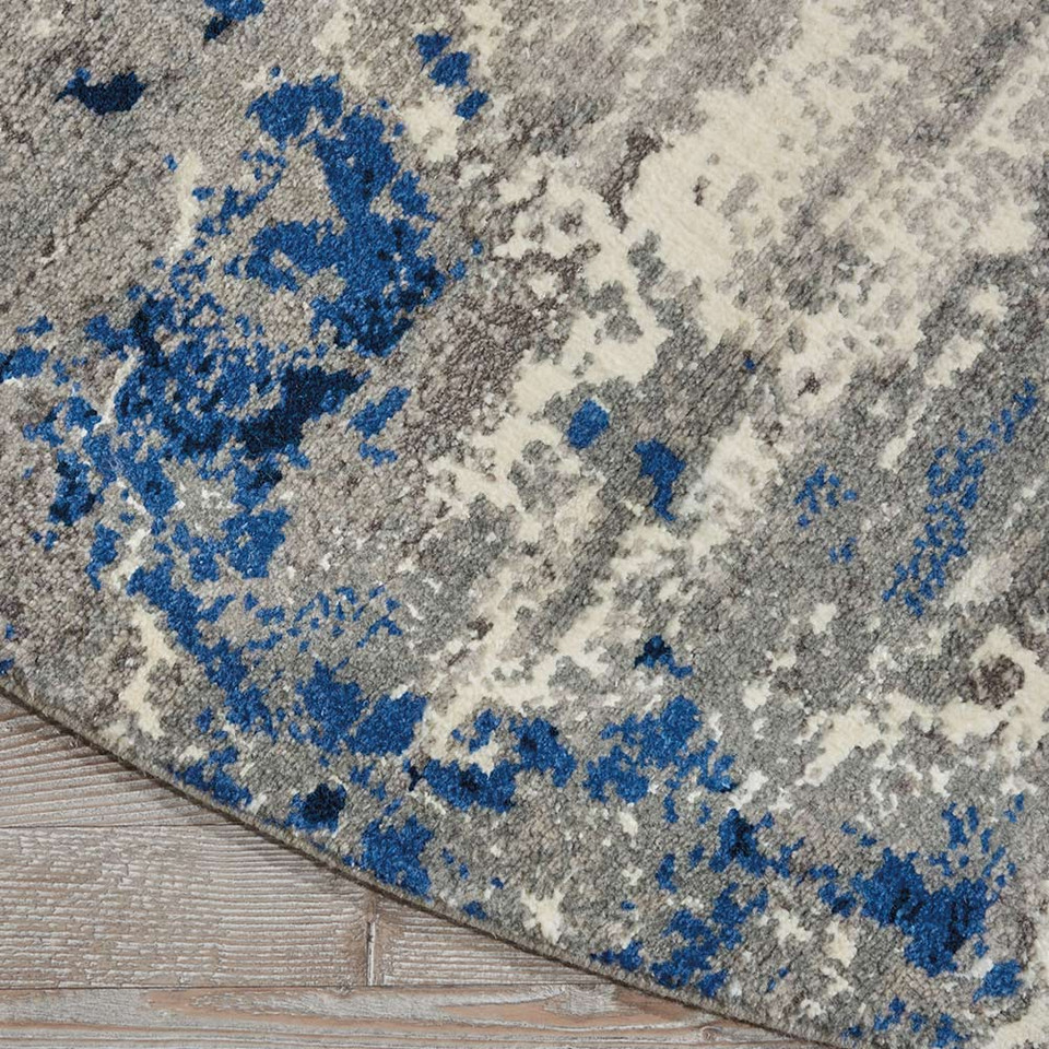 Blue Grey Twilight Rug Windswept Sky TWI22
