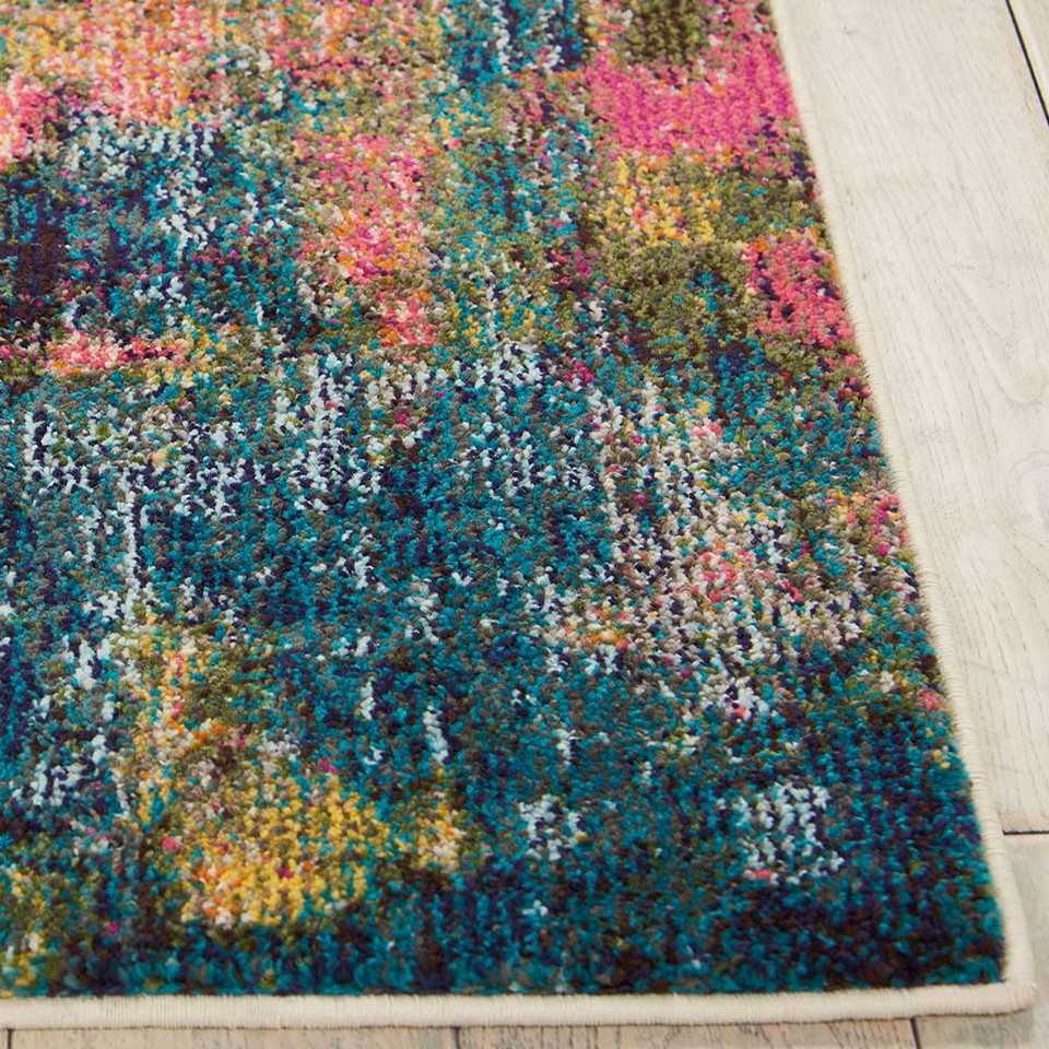 Celestial Rug CES09 Blue Yellow