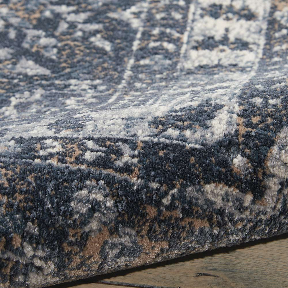 Kathy Ireland Rug Malta MAI01 Navy