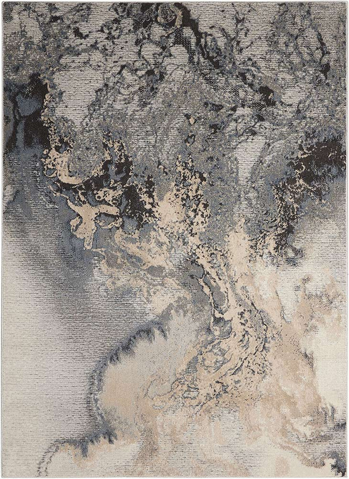 Abstract Maxell Rug MAE08 Grey