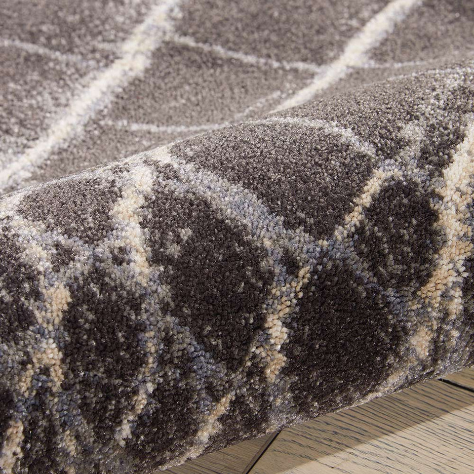 Snakeskin Maxell Rug MAE09 Charcoal