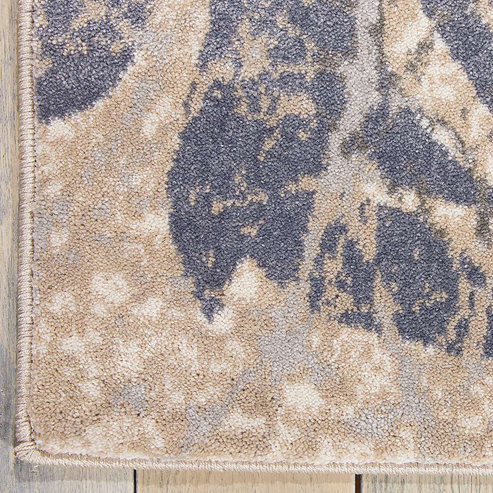 Vintage Classic Maxell Rug MAE10 Ivory Blue