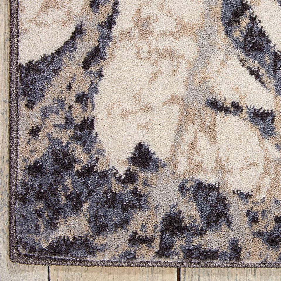 Vintage Classic Maxell Rug MAE10 Ivory Charcoal