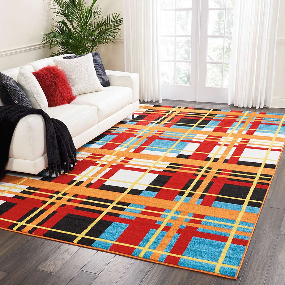 Nourison Oakdale rug ODK01 Red