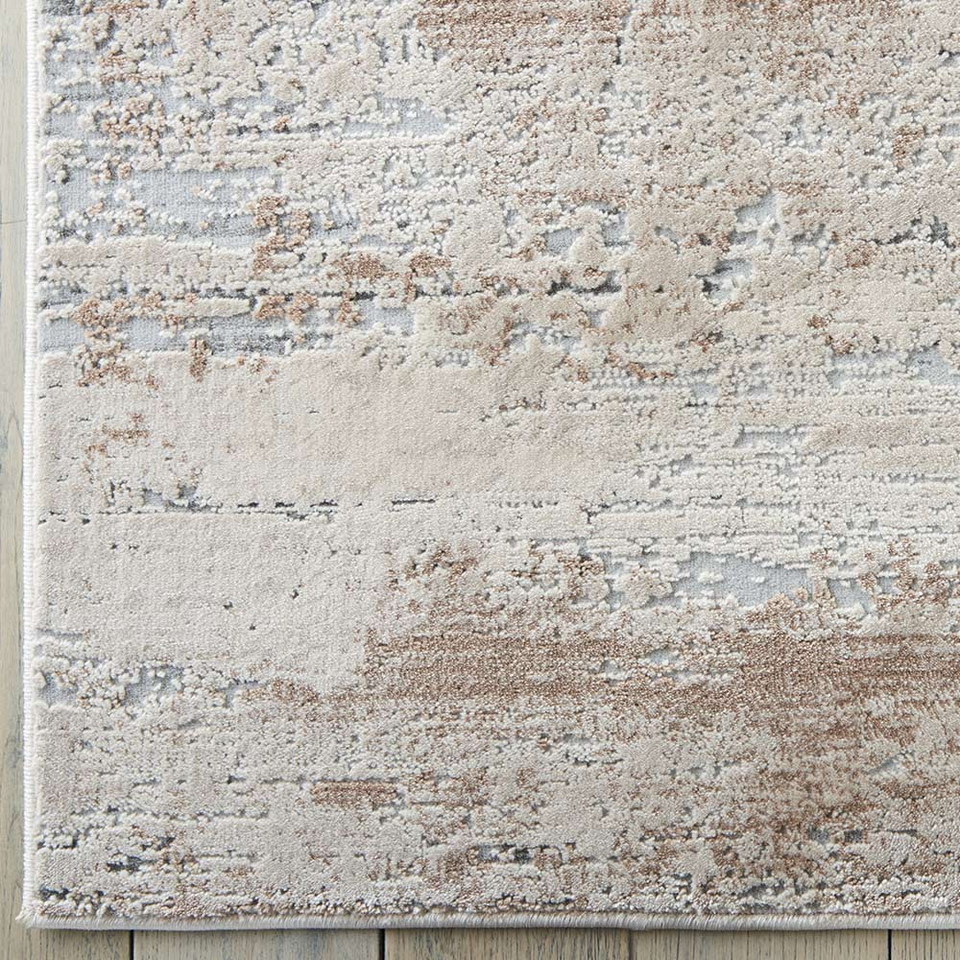 Rustic Textures RUS03 Beige Abstract Rug