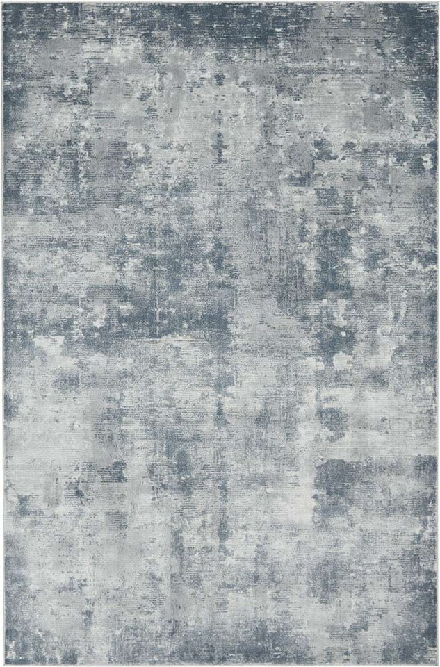 Rustic Textures RUS05 Grey Abstract Rug