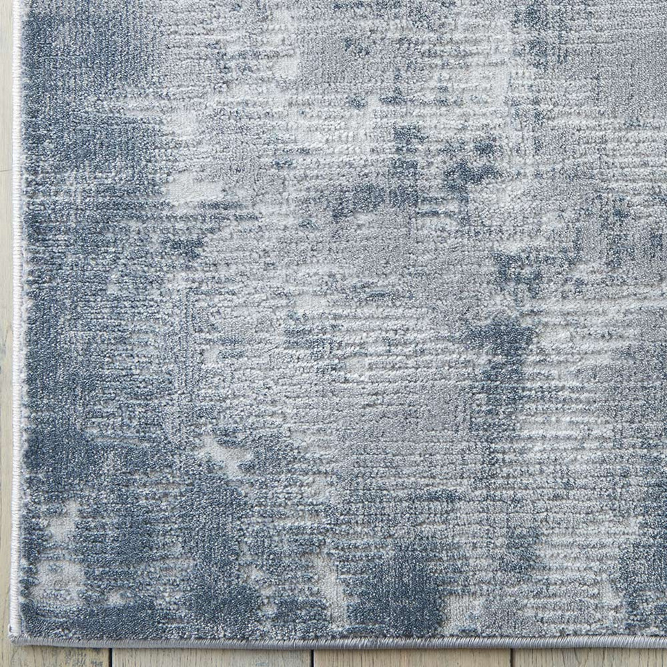 Rustic Textures RUS05 Grey Abstract Rug