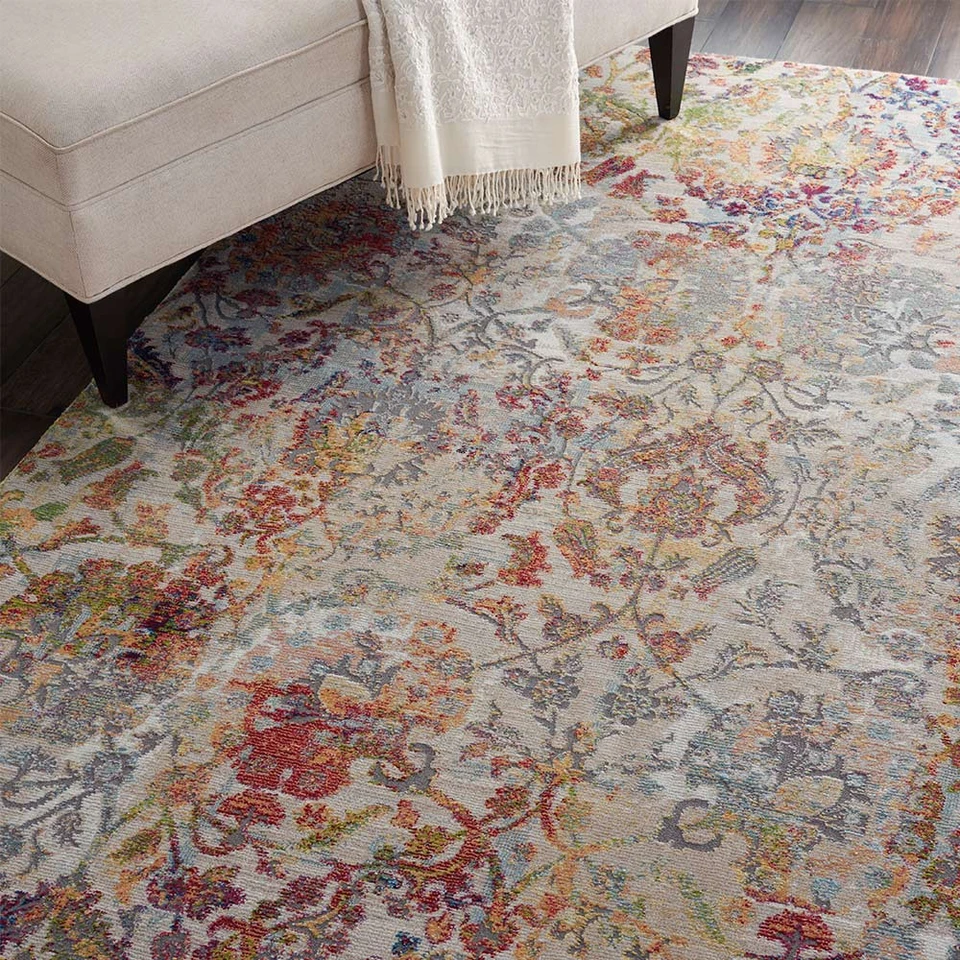 Ankara Global Rug ANR06 Vintage Ivory Orange