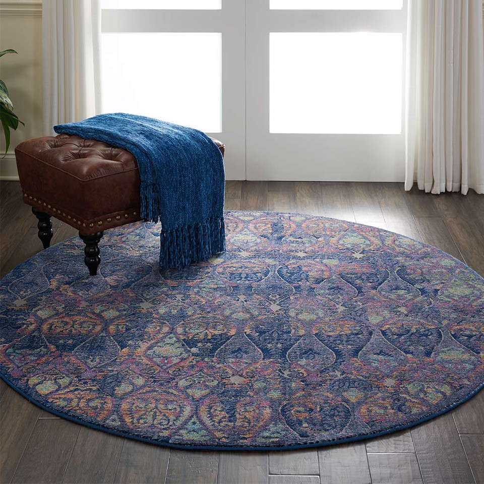 Ankara Global Rug ANR08 Vintage Navy Multi