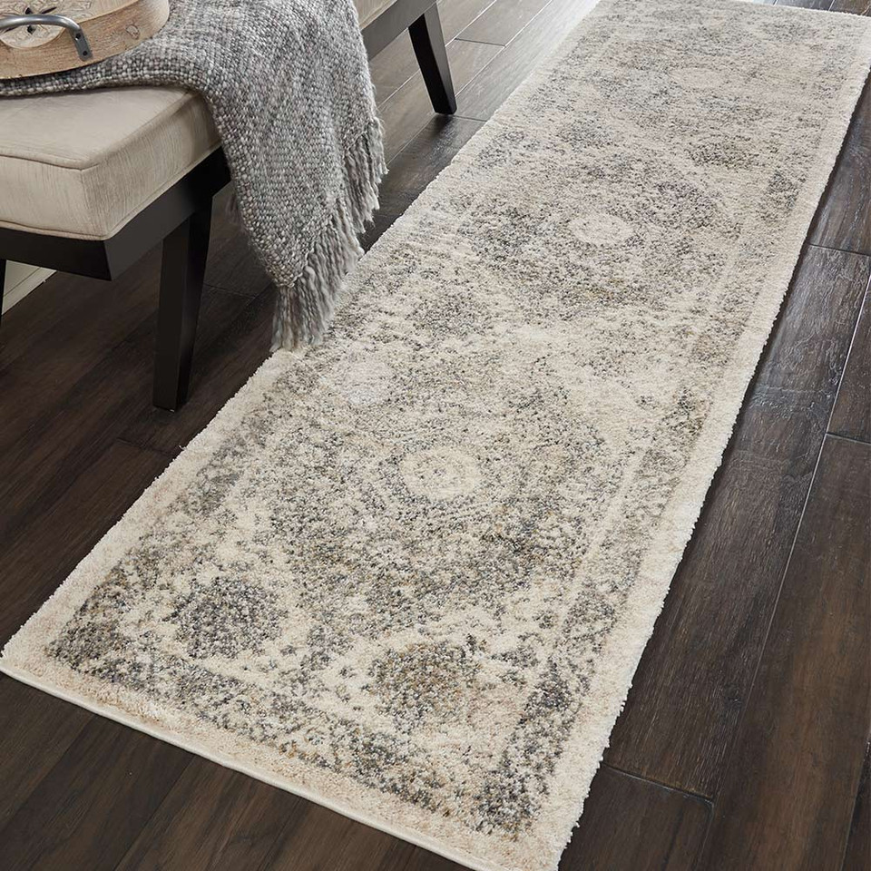 Fusion Rug Cream Grey FSS11