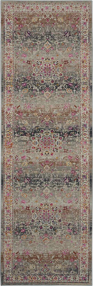 Grey Vintage Kashan Rug VKA01