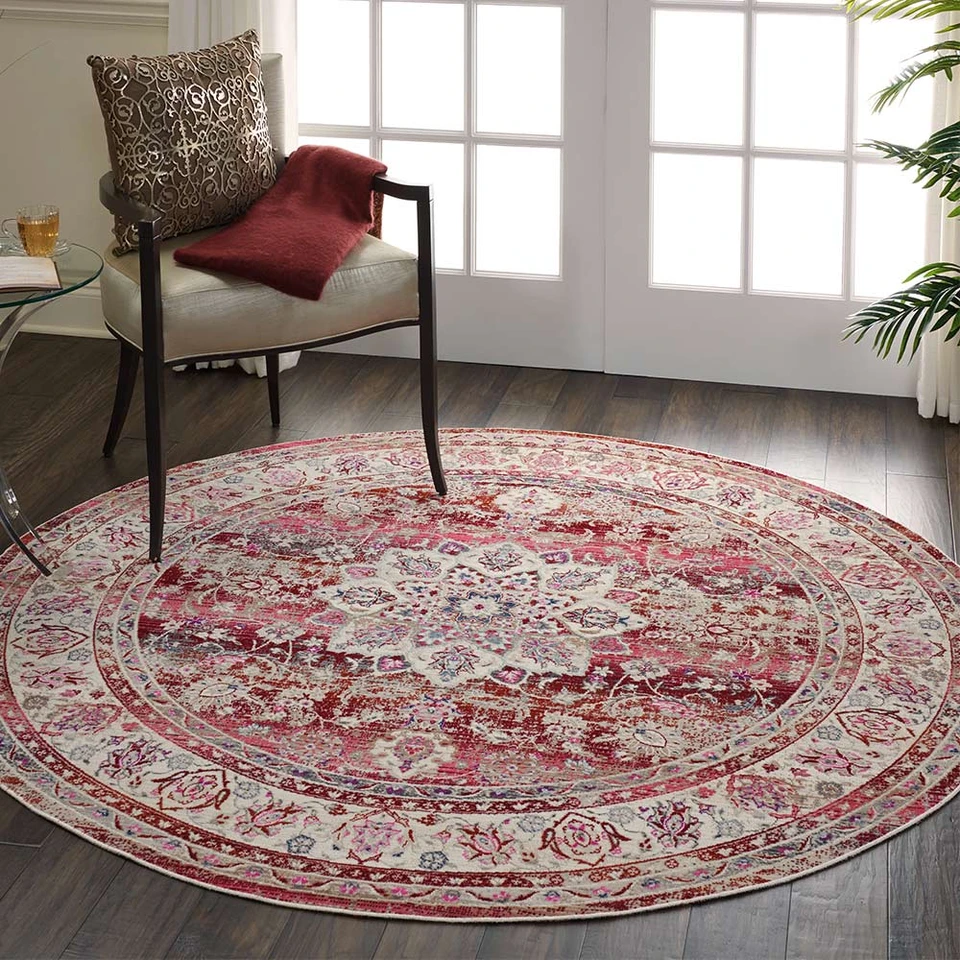 Red Vintage Kashan Rug VKA01