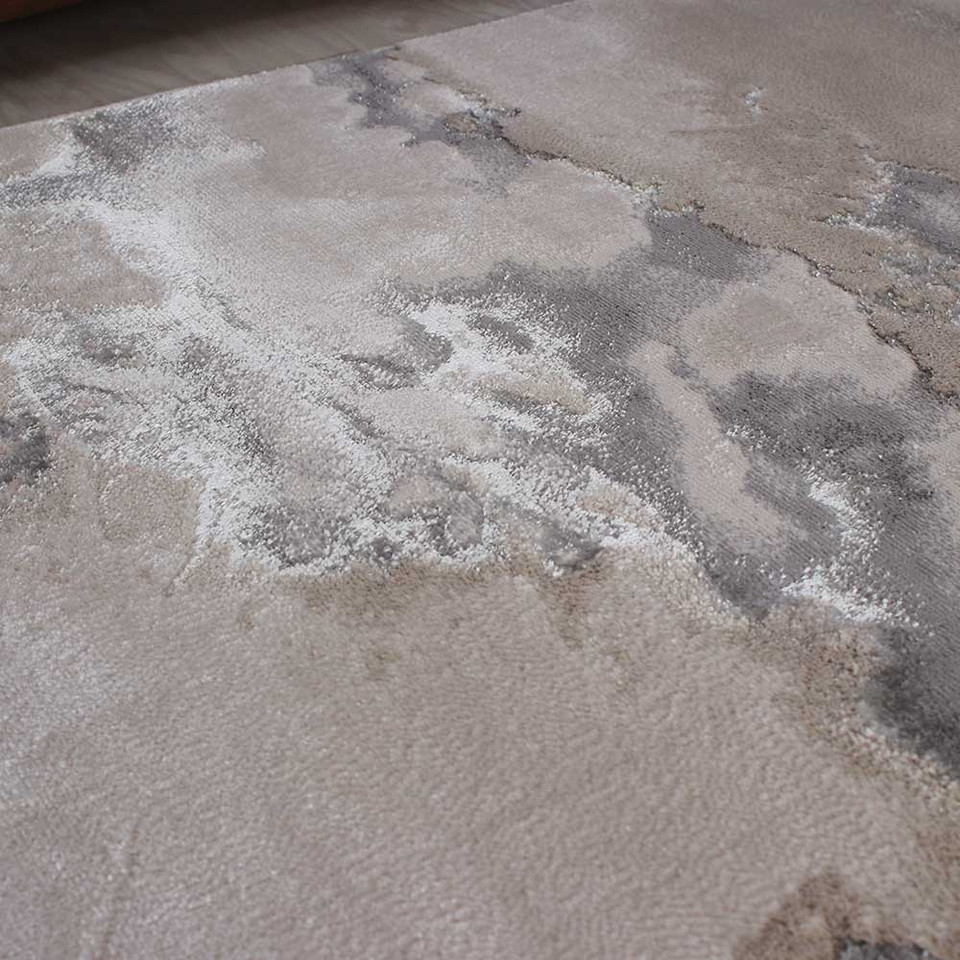 Aurora Rug AU02 Cloud Silky Abstract