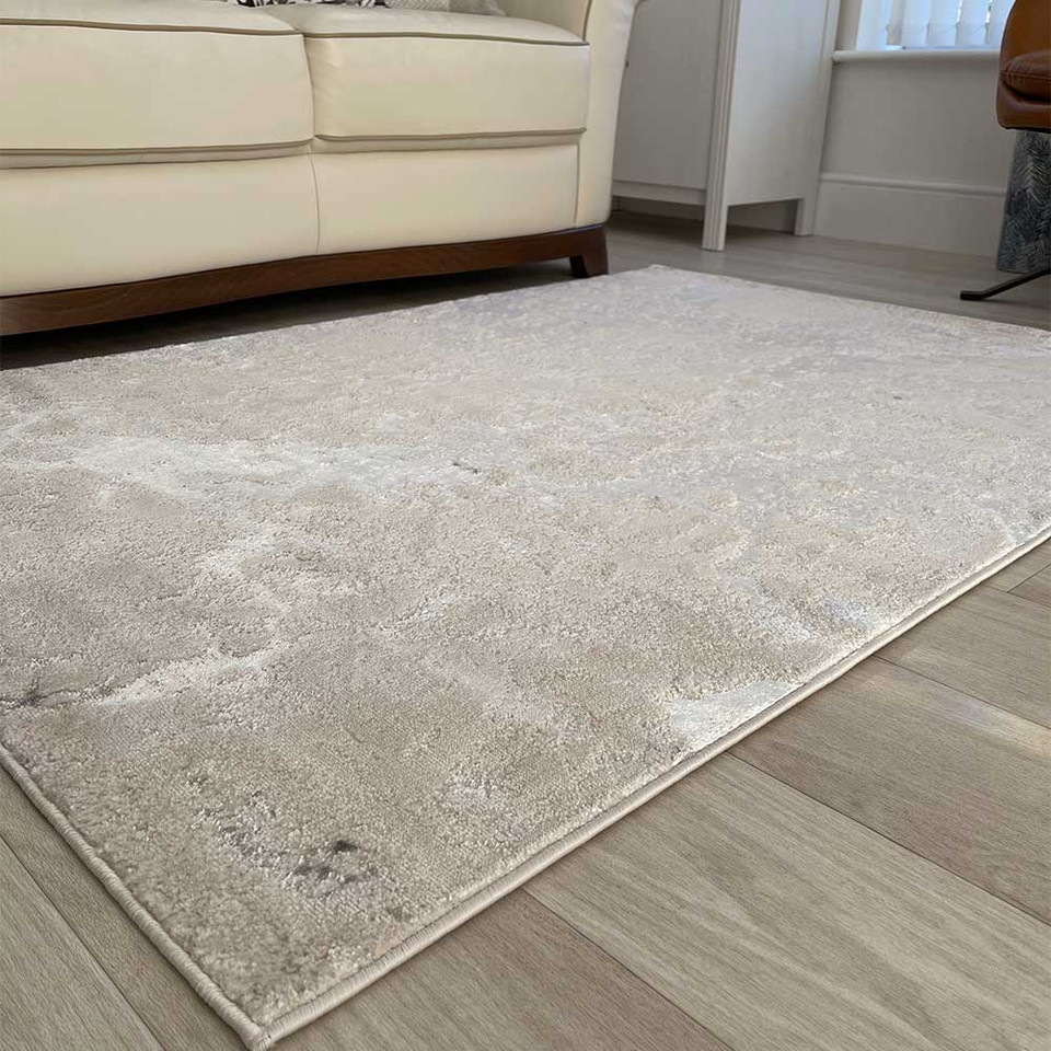 Aurora Rug AU03 Solar Silky Abstract