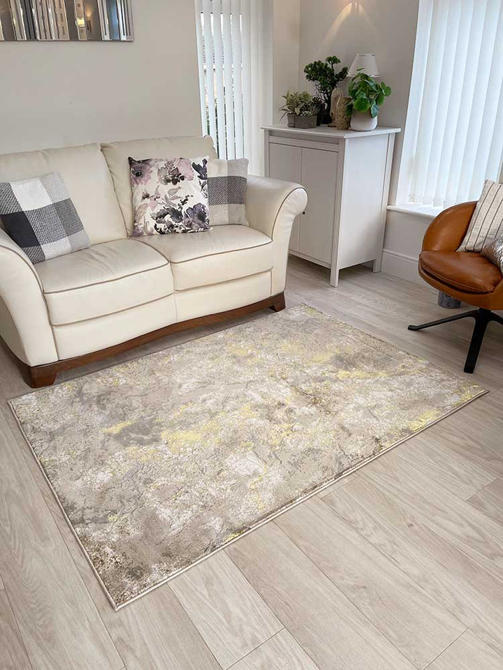 Aurora Rug AU04 Galaxy Silky Abstract