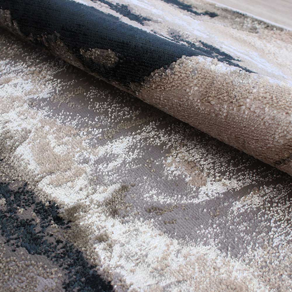 Aurora Rug AU05 Quartz Silky Abstract
