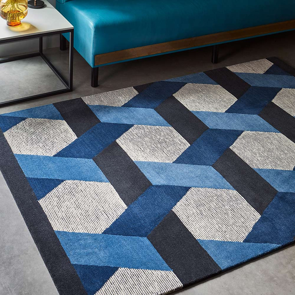 Camden Rug Blue