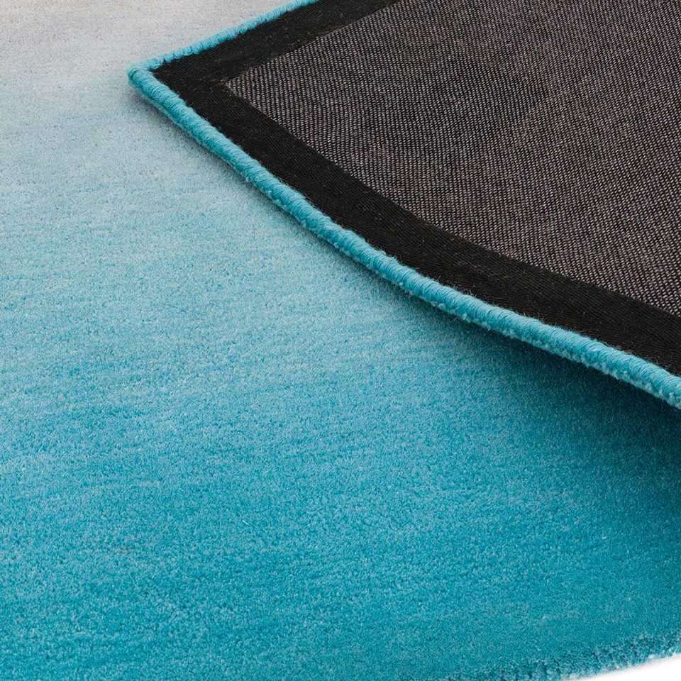 Ombre Rug OM03 Blue Wool