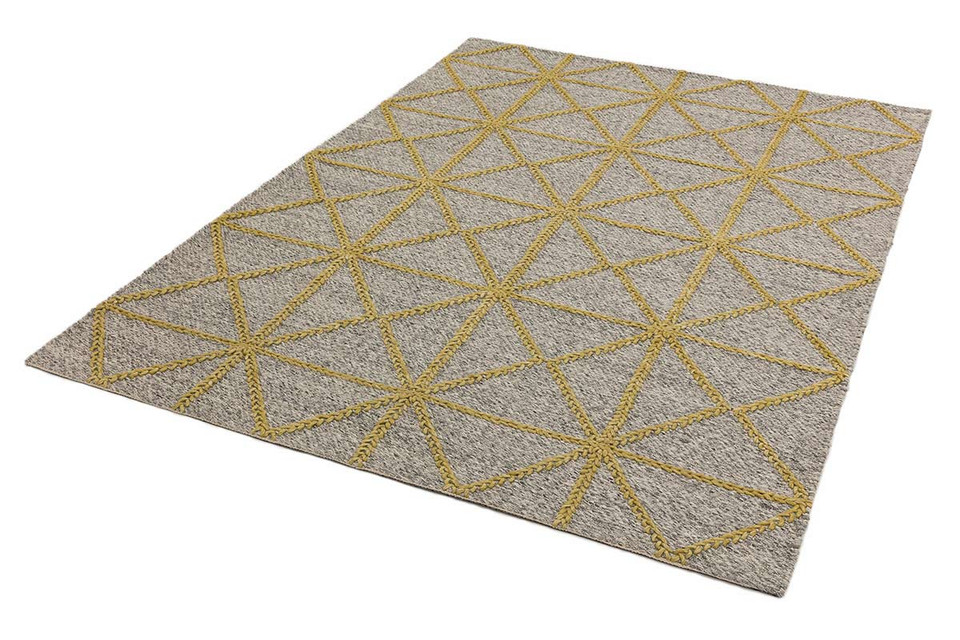 Prism Rug in Grey Ochre