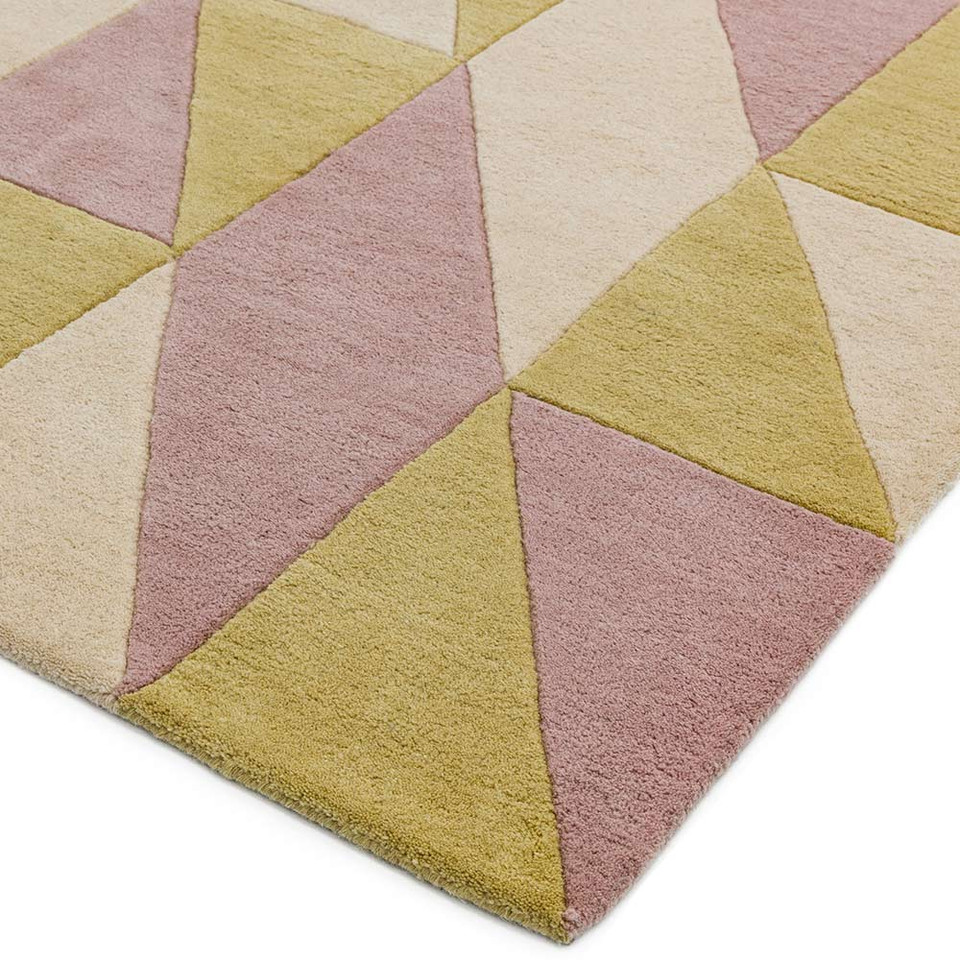 Reef Rug RF06 Flag Pink Wool