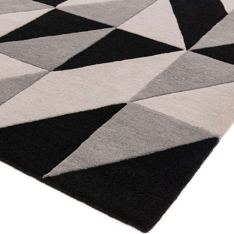Reef Rug RF08 Flag Grey Wool