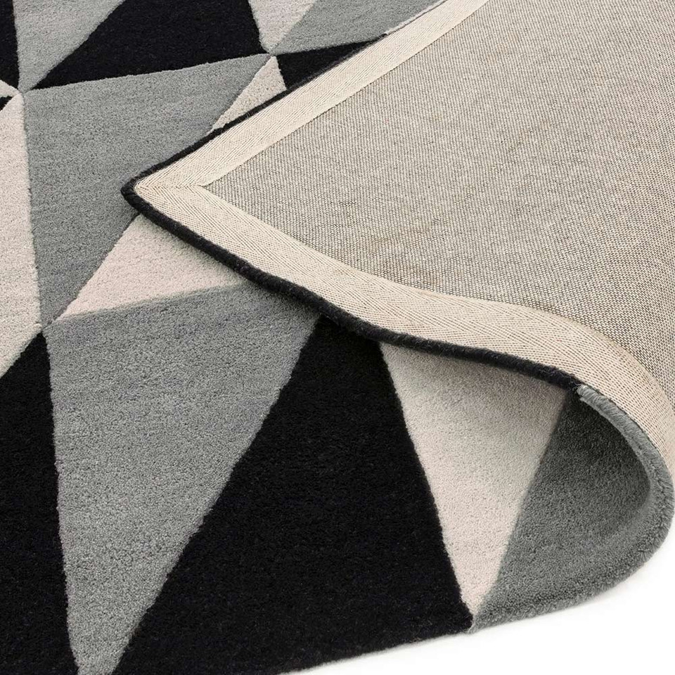 Reef Rug RF08 Flag Grey Wool