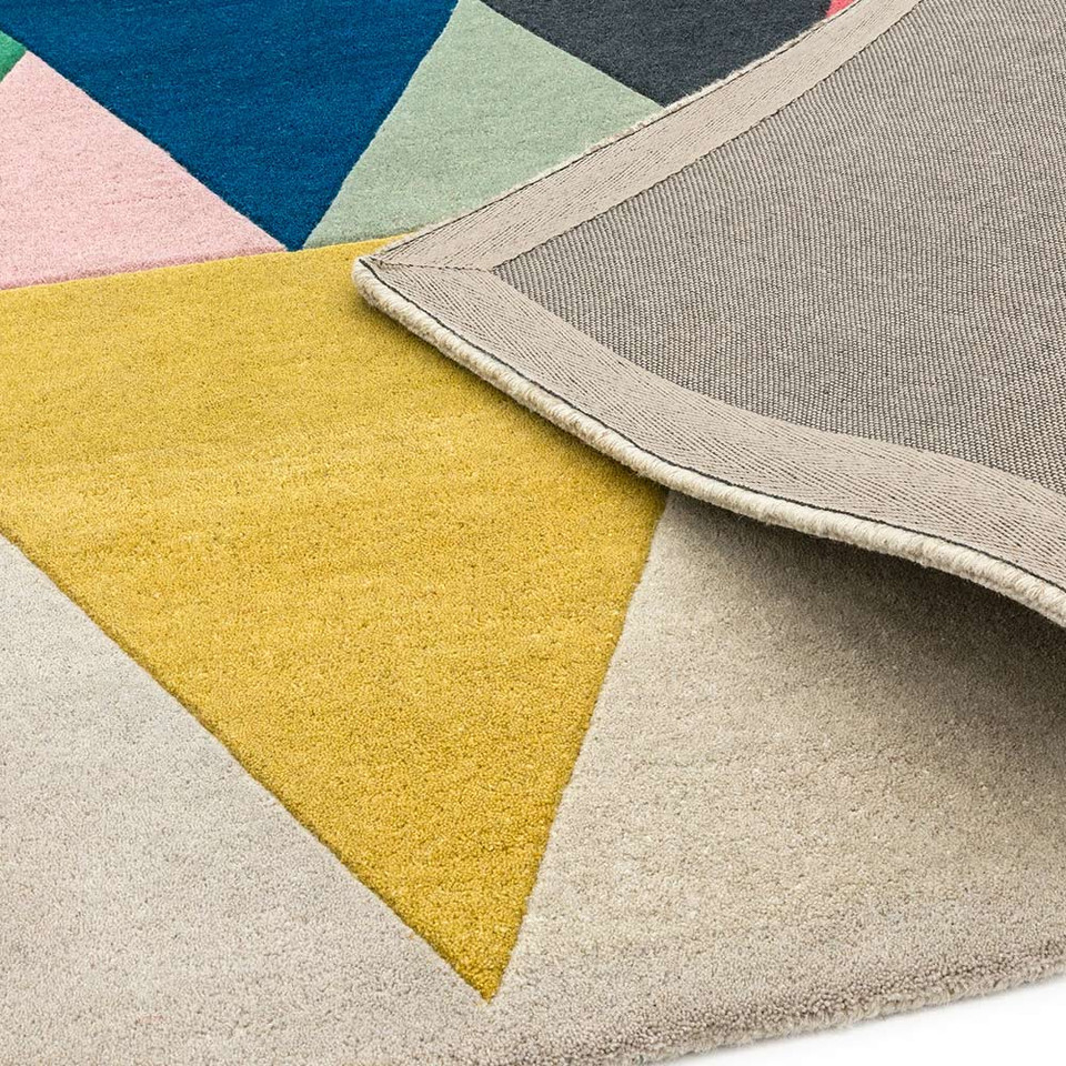 Reef Rug RF18 Triangle Multi Wool