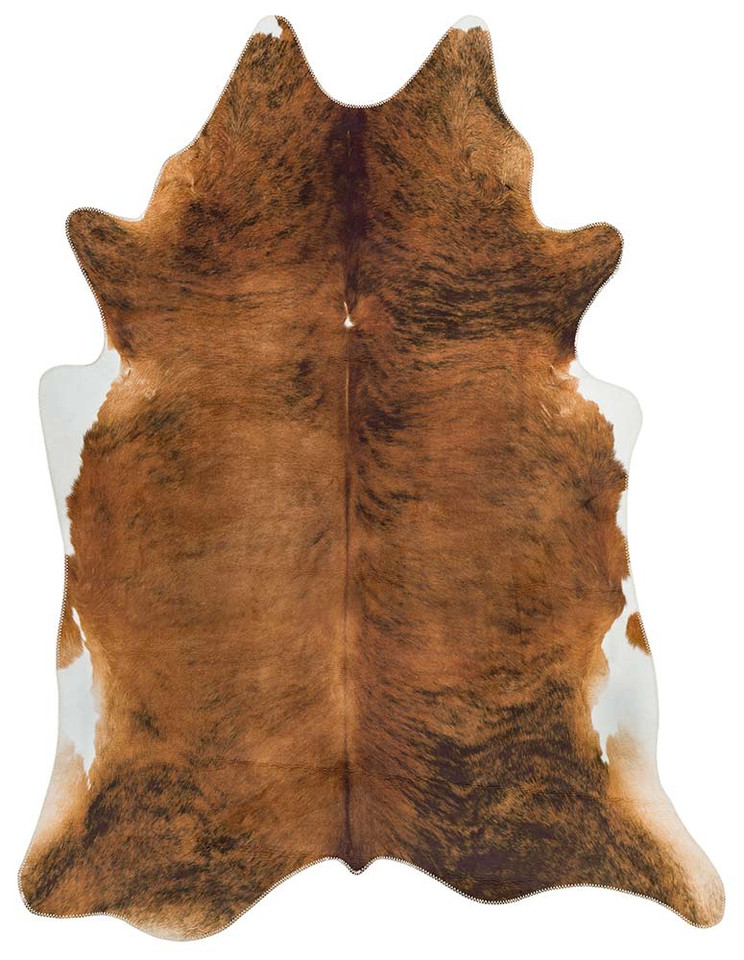 Texas Faux Cowhide Rug Chestnut