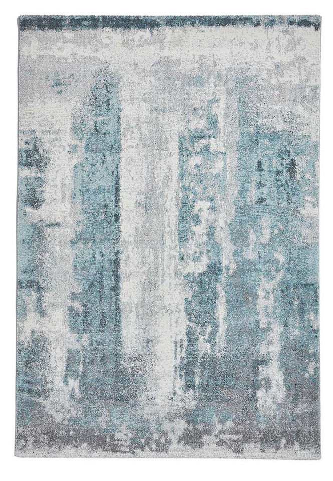 Brooklyn Rug 8595 Ivory Grey Blue
